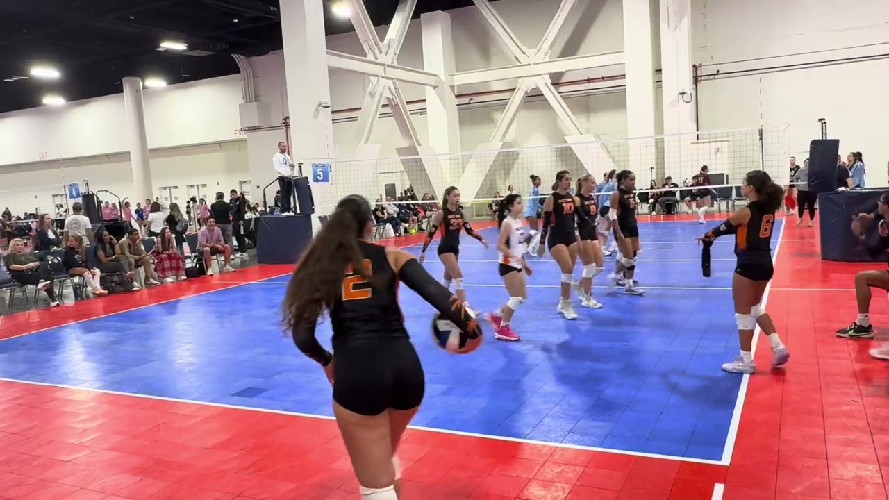 OWV U16 PURPLE VS TRIBE 16 PREMIER NAVY SET 1 AND 2