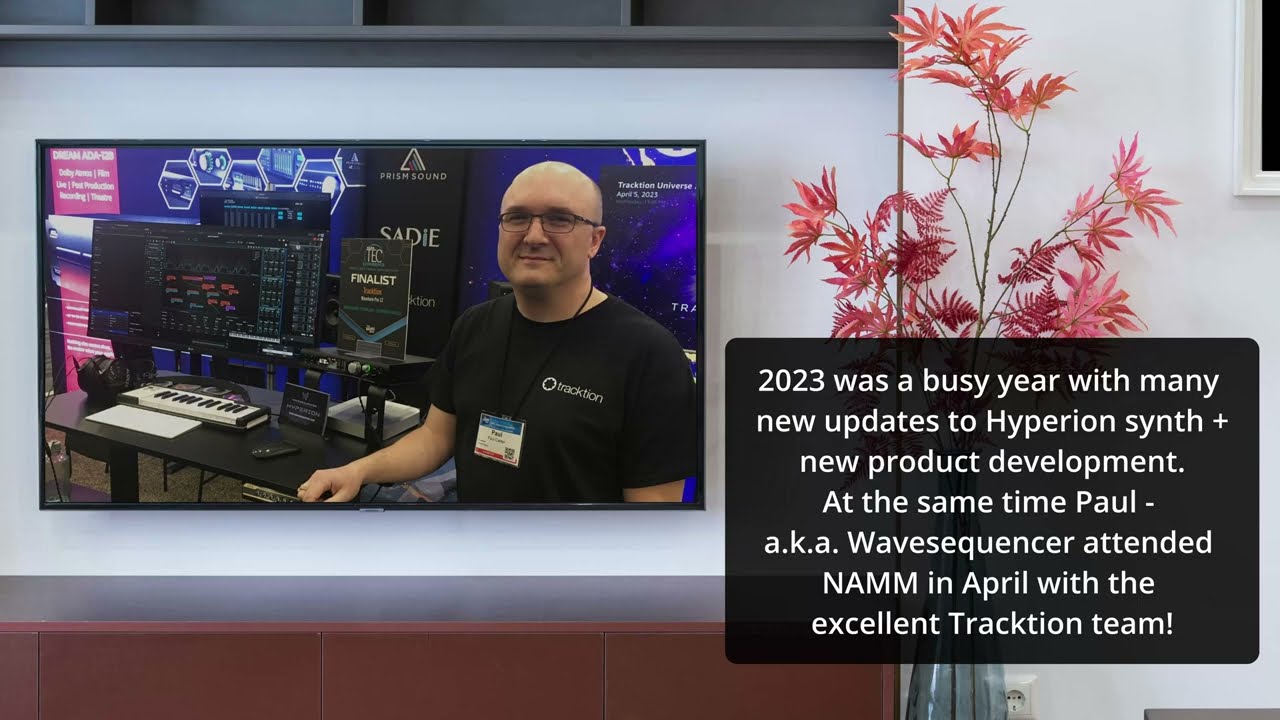 2023 in review / Hyperion synth new features