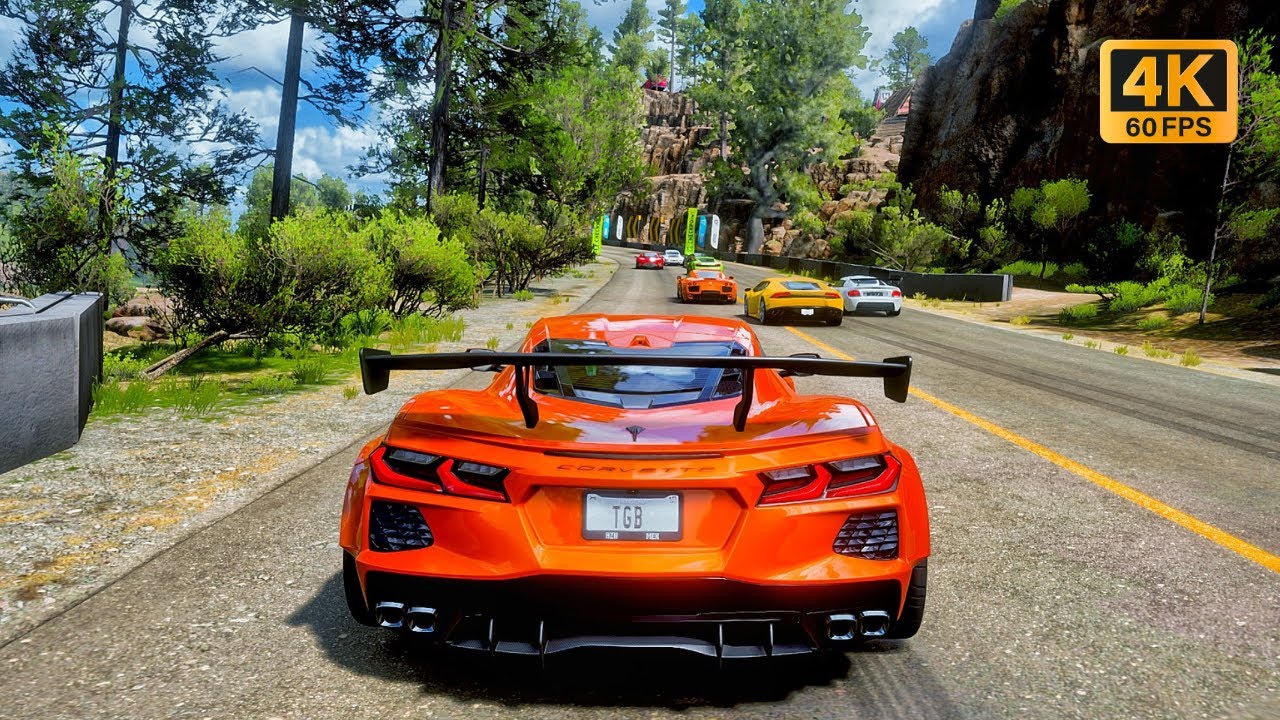 Chevrolet Corvette VS Track Toys | Forza Horizon 5 Steering Wheel Gameplay