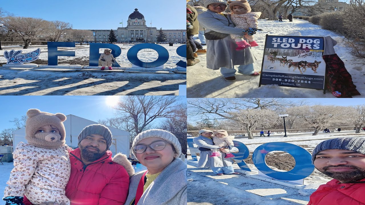 Enjoy Winter Activities “FROST Regina”but next time err