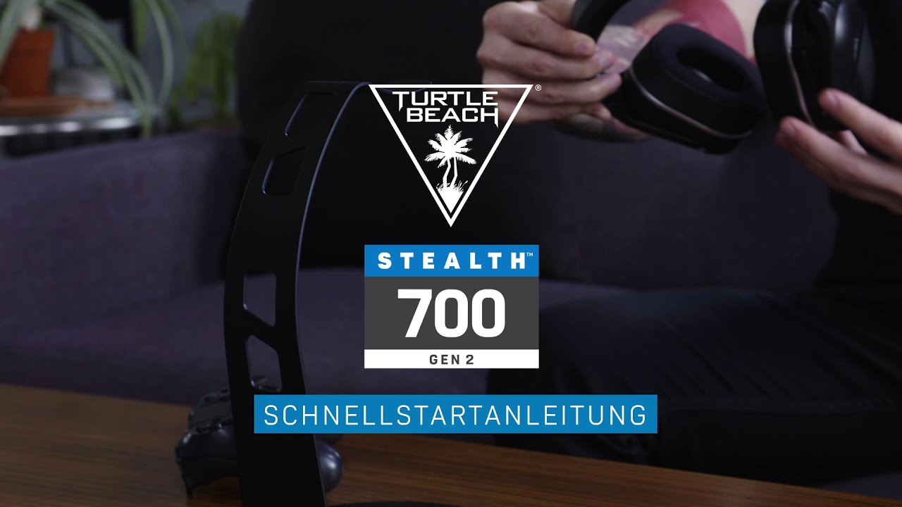 Stealth 700 Gen 2 for PlayStation Setup Guide (German)