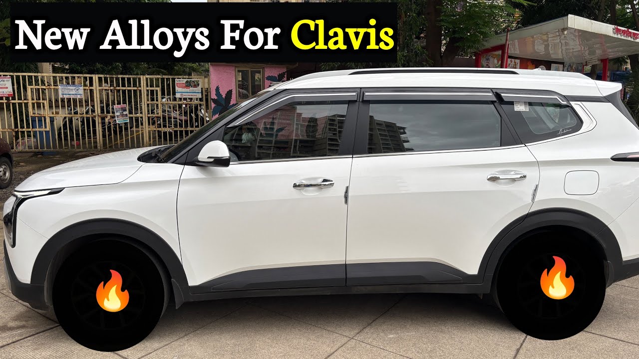 Installing New Alloys Wheels In My Kia Clavis | Complete Transfromation&hellip;#kiacarensclavis