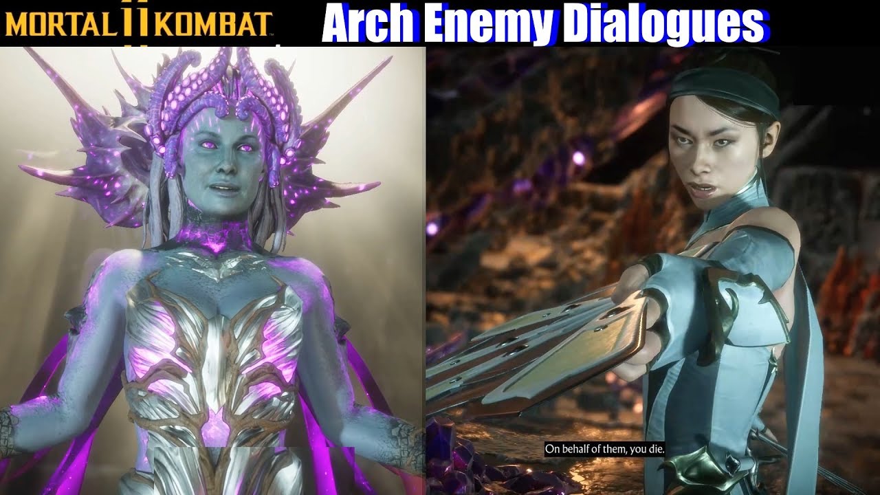 MK11 Characters Meet Their Arch Enemy - Mortal Kombat 11 Intros