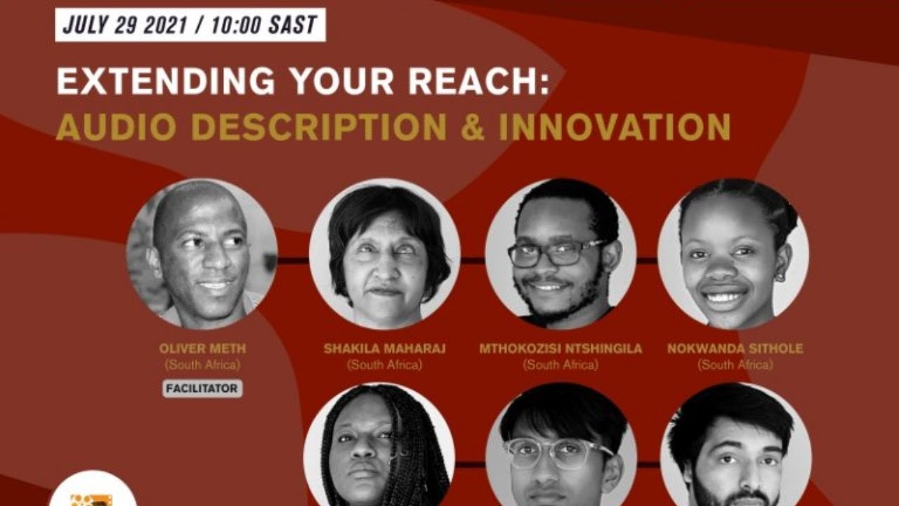 Extending your reach: Audio description & Innovation.