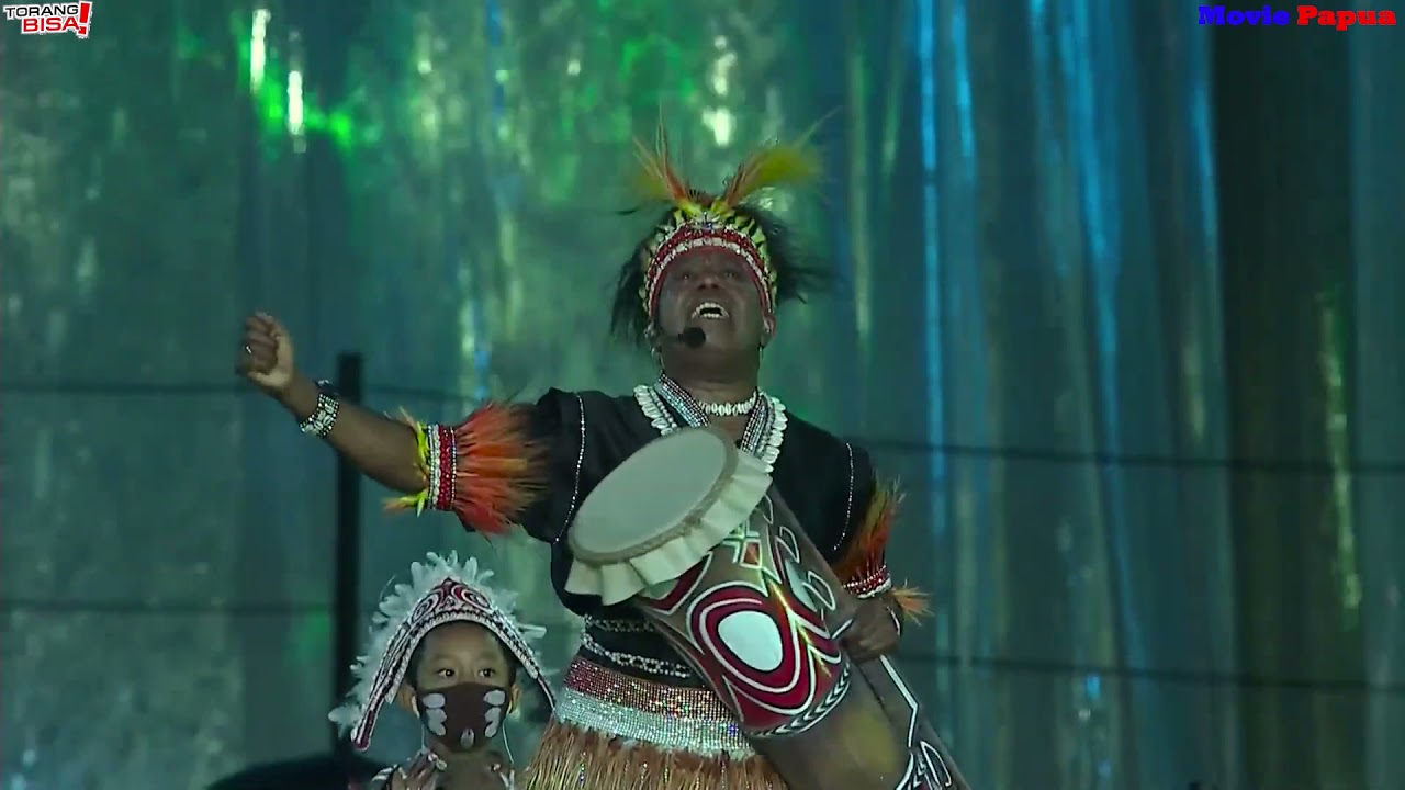 Aku Papua Edo Kondologit, Michael Jakarmilena, Nowela  Opening Ceremony  PON 20 Papua 2021