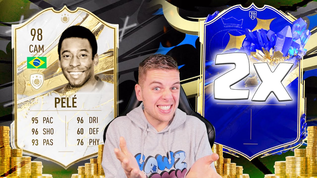 10.000.000 COINS PACK OPENING! 98 PELÉ + 2 TOTY'S!!