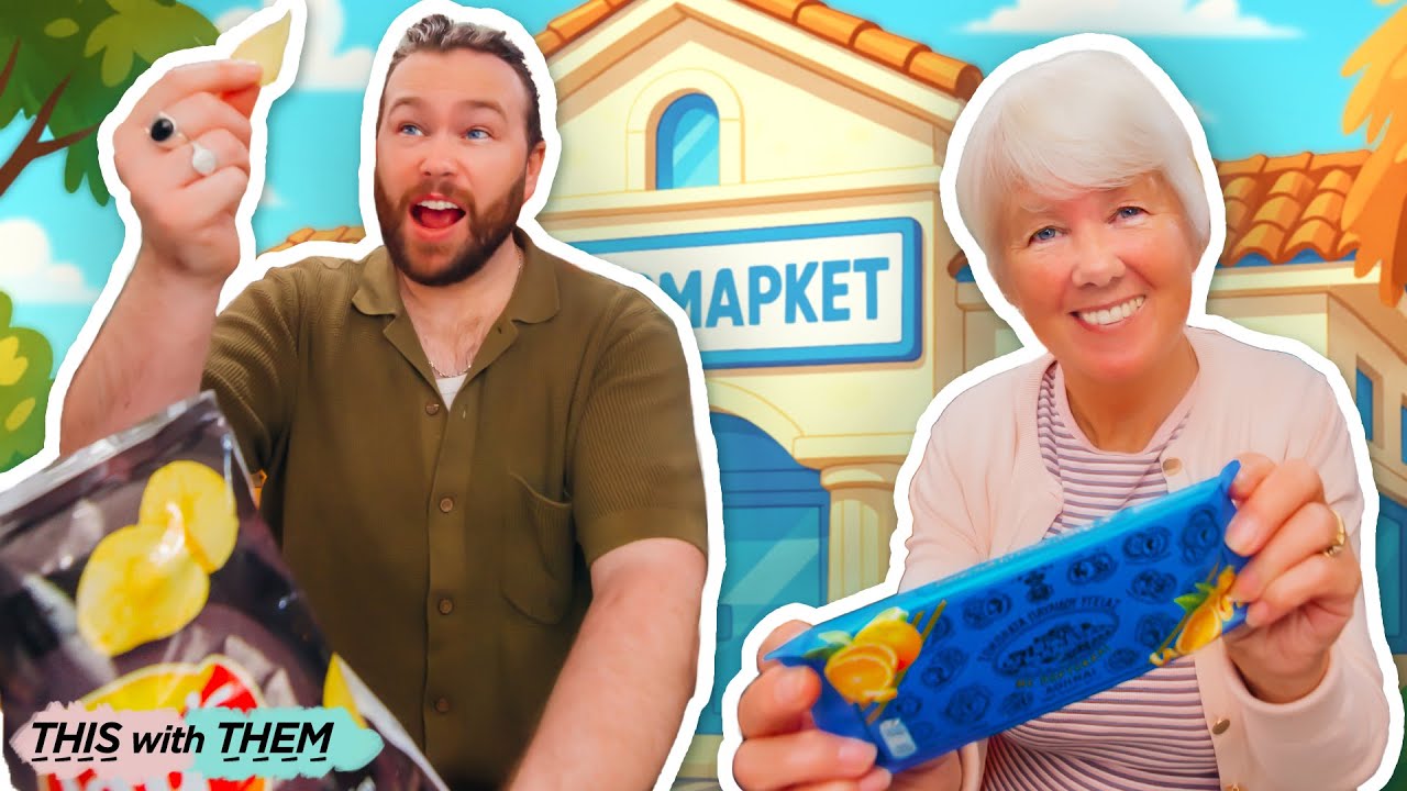 BRITSH MUM & SON TRY GREECE SNACKS! 🍫