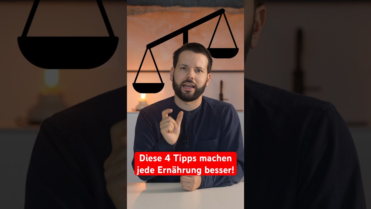 4 einfache Tipps f&uuml;r eine ges&uuml;ndere Ern&auml;hrung &bull; mit Dr. Luisa Werner