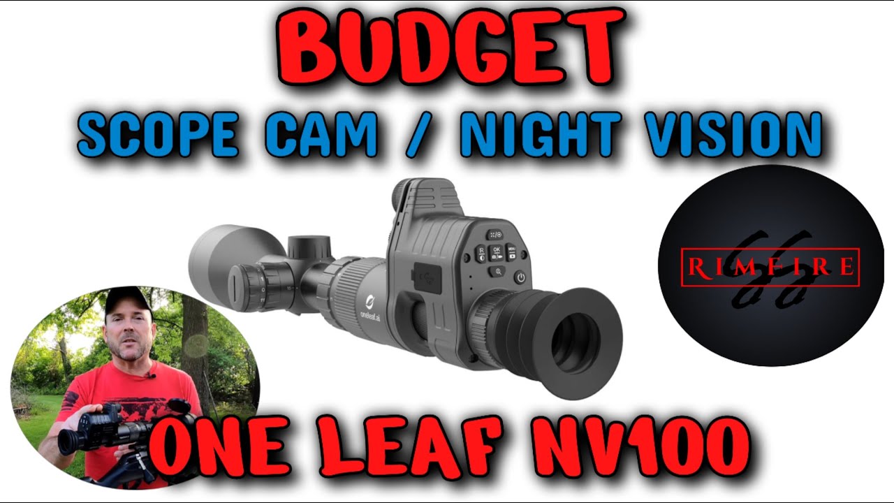 Обзор бюджетного прицела ночного видения One Leaf Commander NV100 Plus 3-12x56 для дневного и ноч...