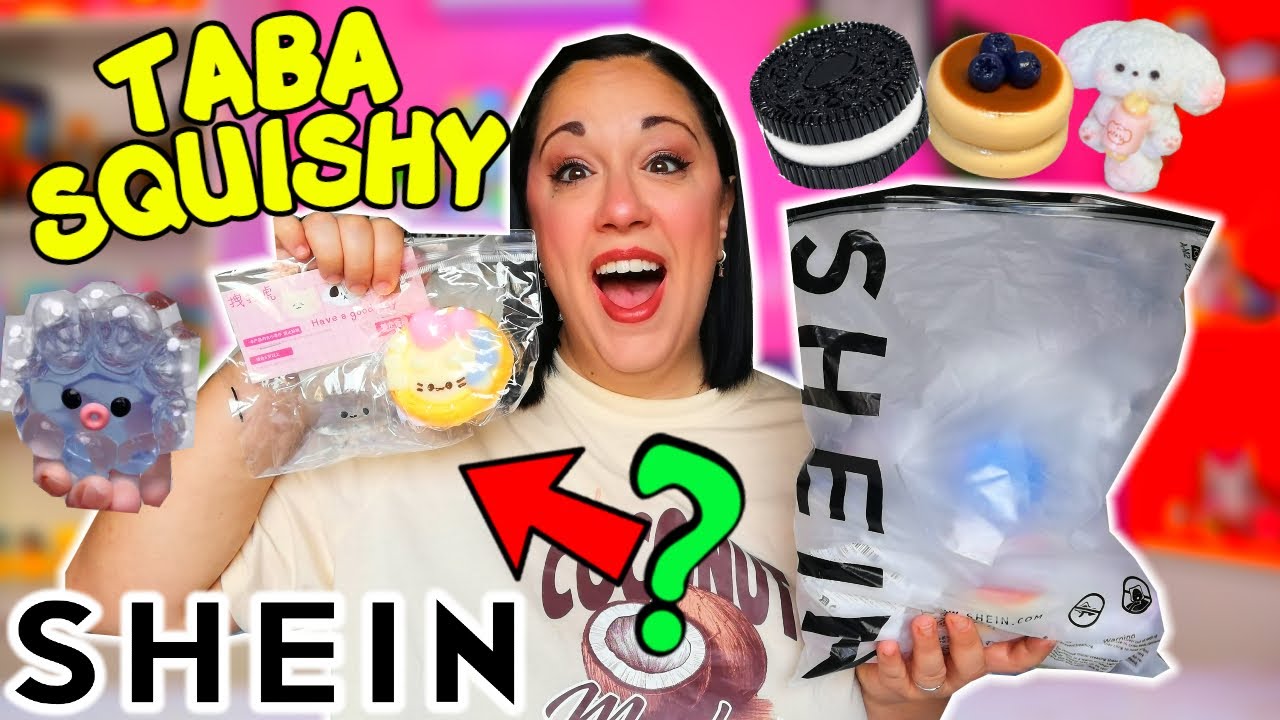 Apro TABA SQUISHY MISTERIOSI da SHEIN! iolanda sweets