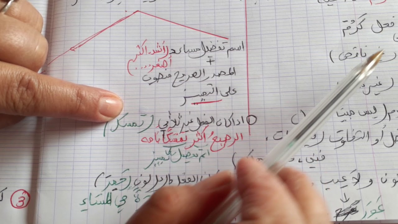 اسم التفضيل(صياغتة) الثالثة اعدادي