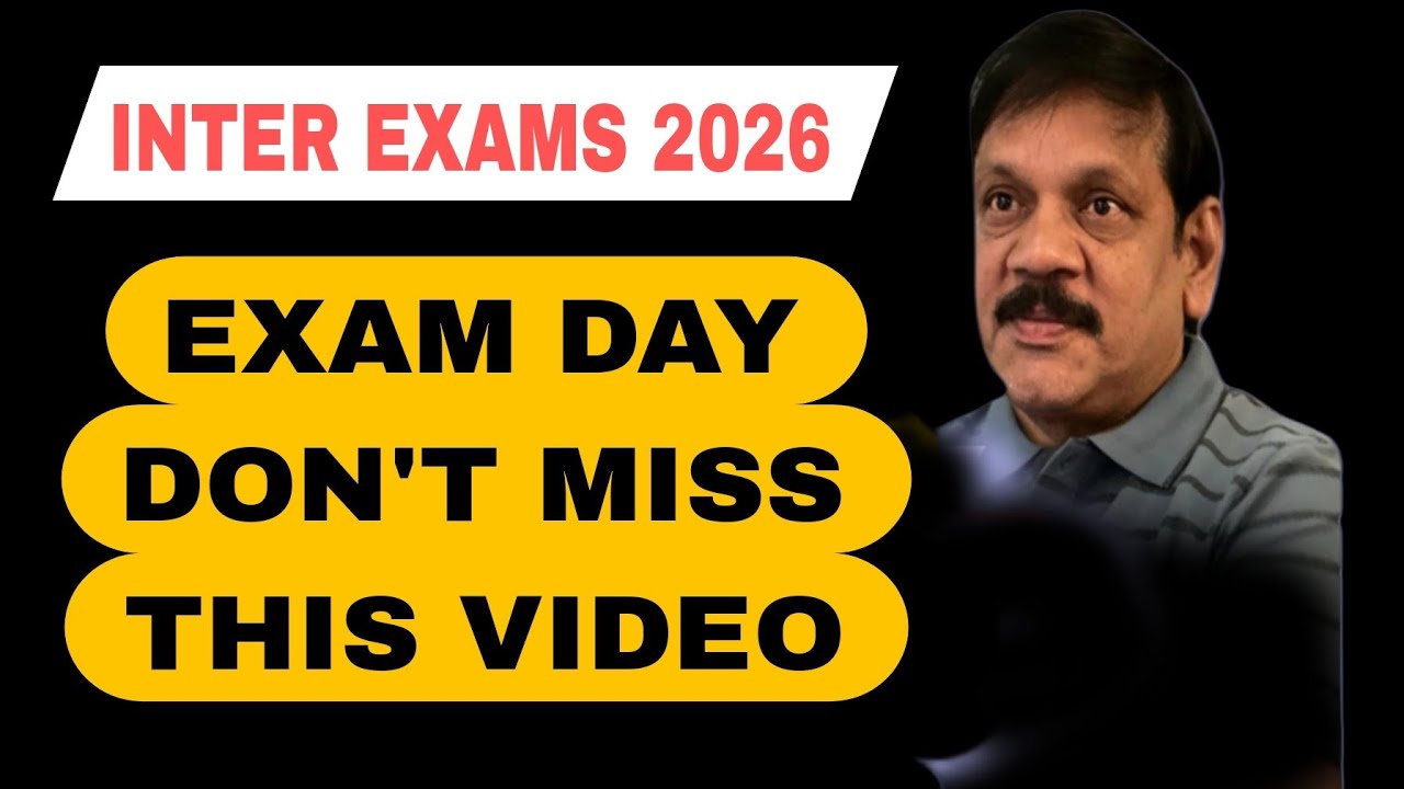 TS INTER EXAMS 2026 PREPARATION