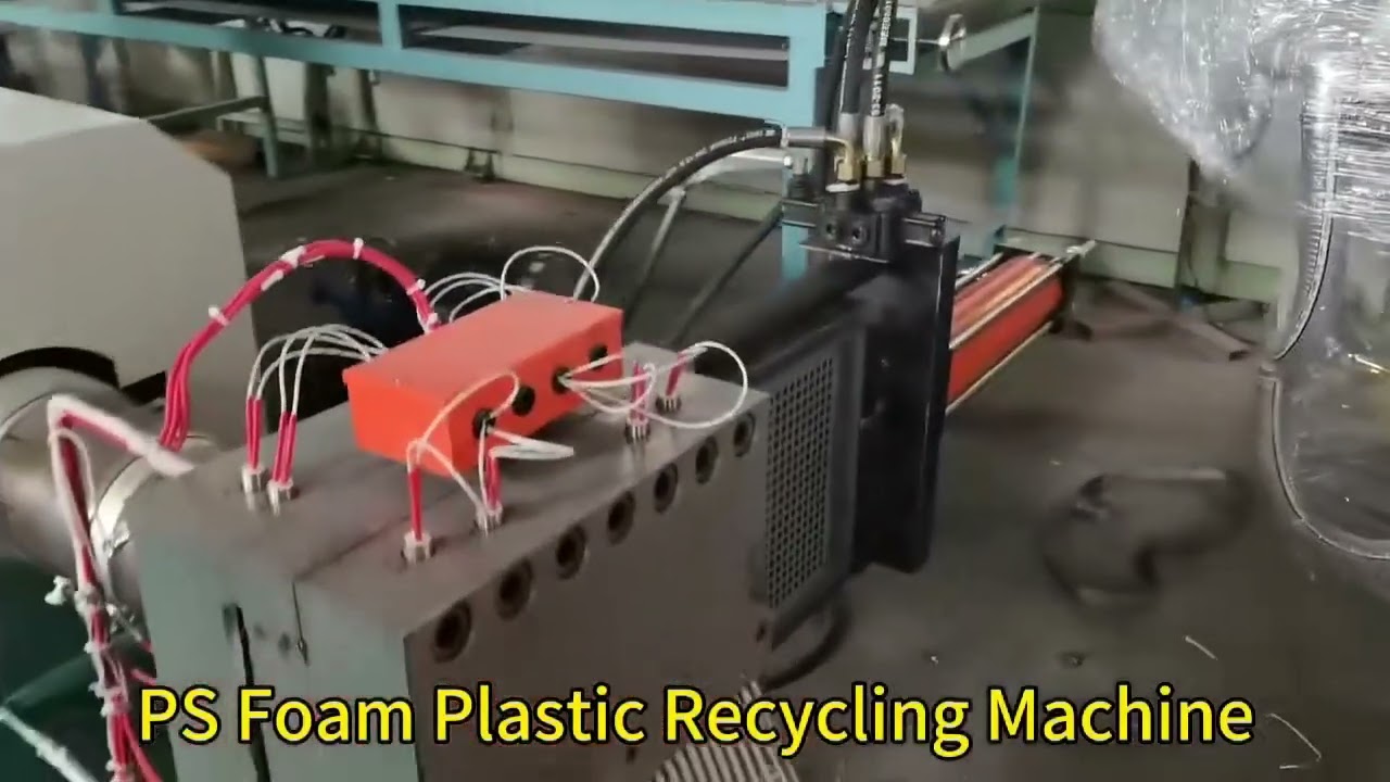 PS foam plastic recycling machine HY-150 Haiyuan brand PS Foam Plastic Recycling Machine