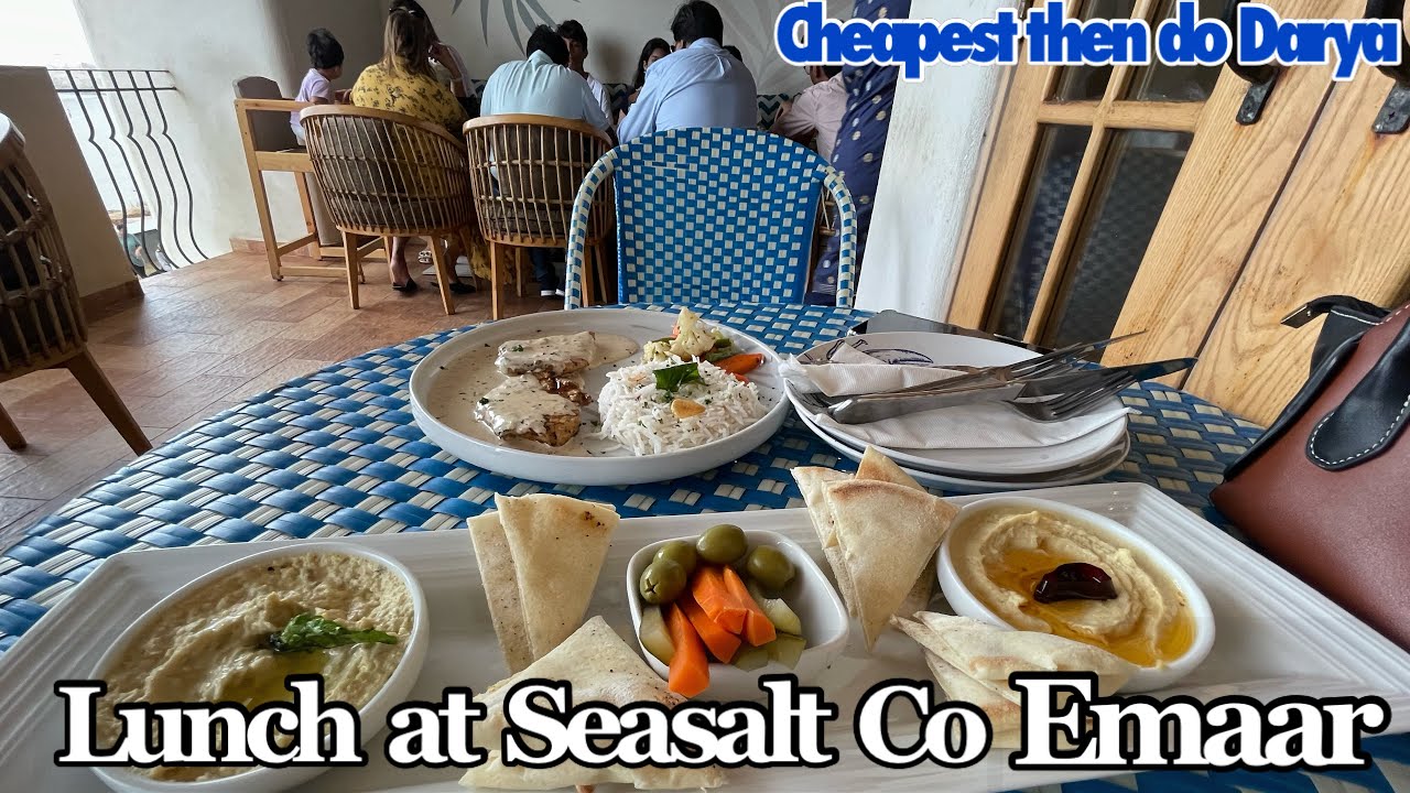Sea Salt Co Emaar Karachi | karachi ka Dubai | food review | Entry pass  food 