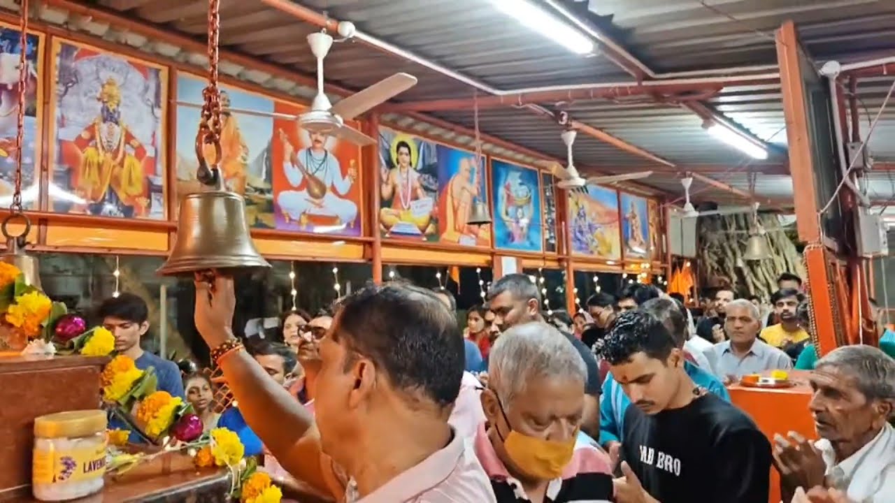 Saturday Maha Arti in Hanuman Mandir IITB 
