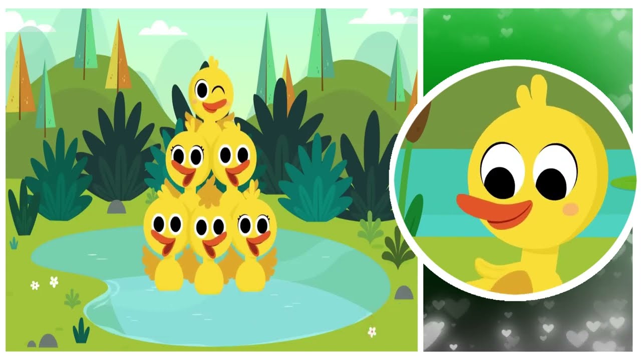 Six Little Ducks | Kids Nursery Rhymes | Super Simple Songs | ACAPELLA