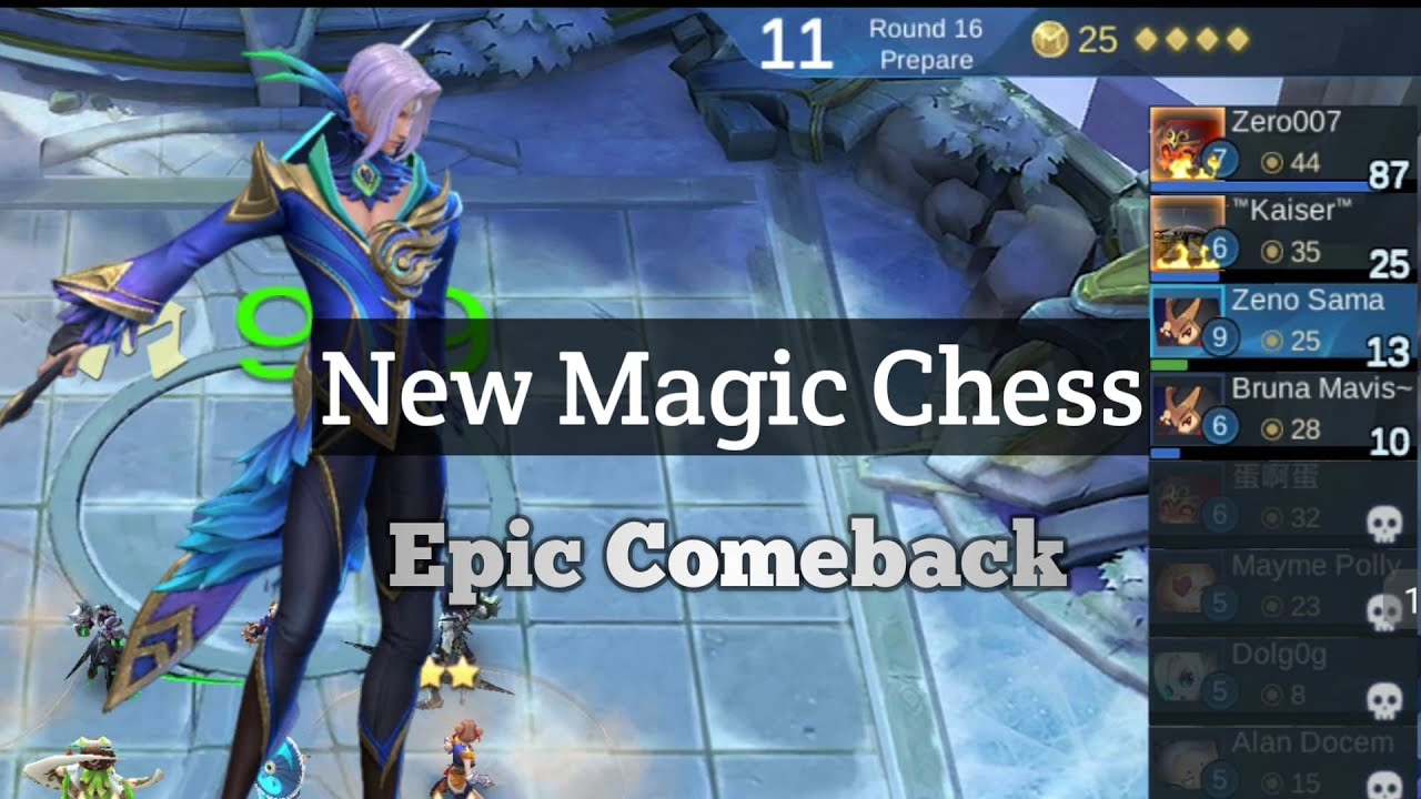 Magic Chess : Bang Bang | Epic Comeback | Ling | Best Synergy For Magic Chess