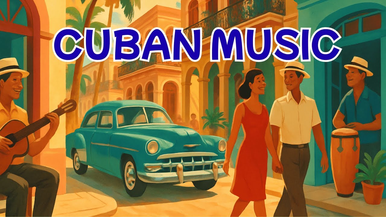 Vintage Latin Jazz Nights 🎷 Cuban Music & Caribbean Sunset Son Cubano