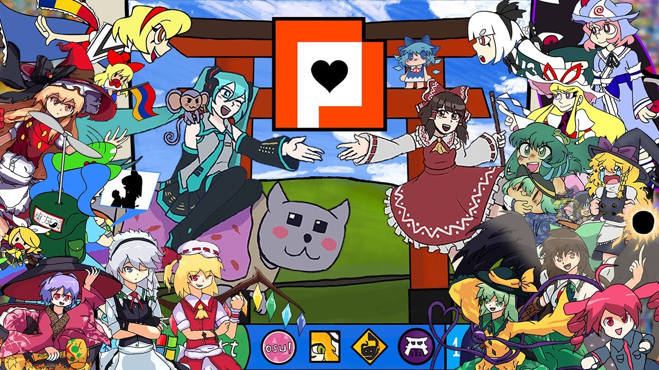 Touhou r/place Hijack 2022 ~ The Full Chronicle