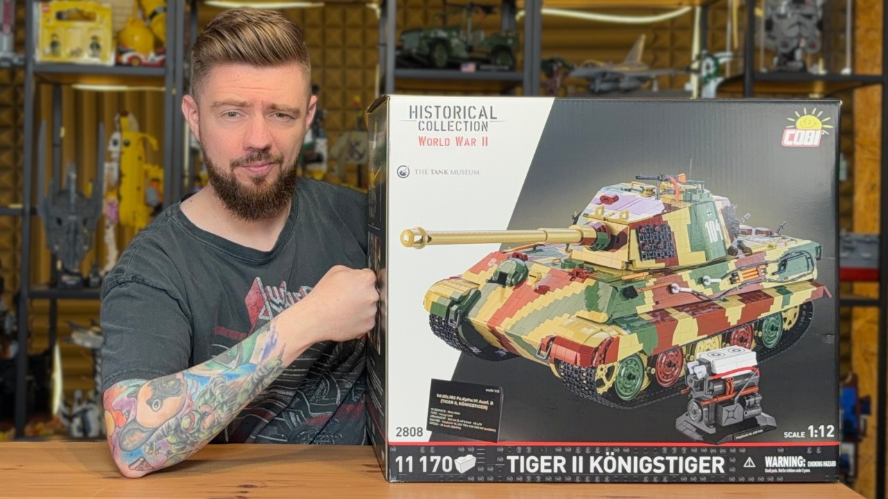 TIGER II KÖNIGSTIGER 🐯 COBI 2808 RECENZJA