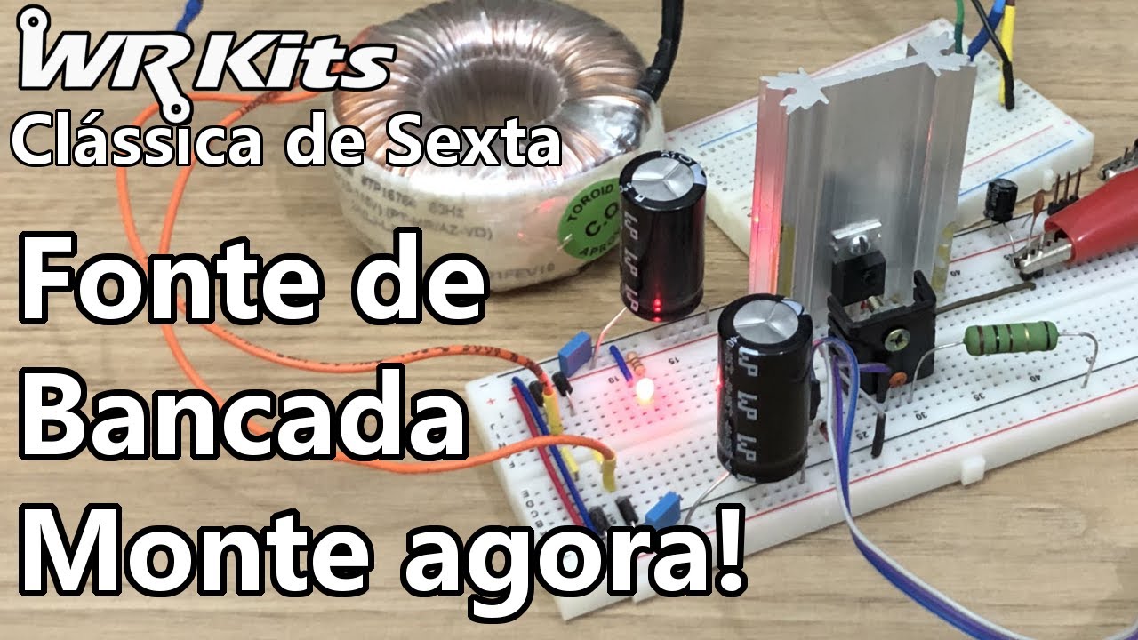 A SUA PRIMEIRA FONTE DE BANCADA! | Vídeo Aula #418