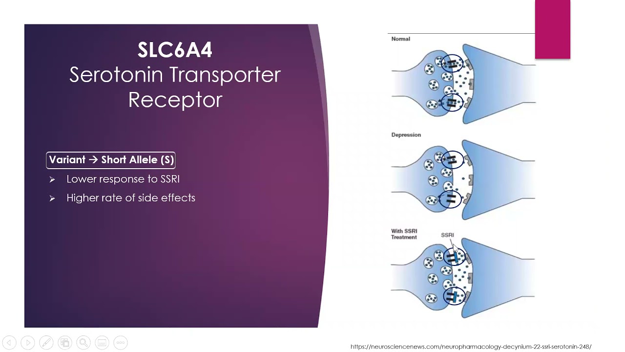 Pharmacogenomics: SLC6A4 Gene
