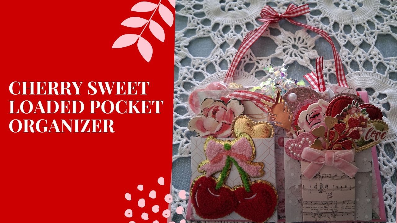 Органайзер для мелочей Cherry Sweet Loaded Pocket Organizer, созданный по мотивам работы @Pinkstr...