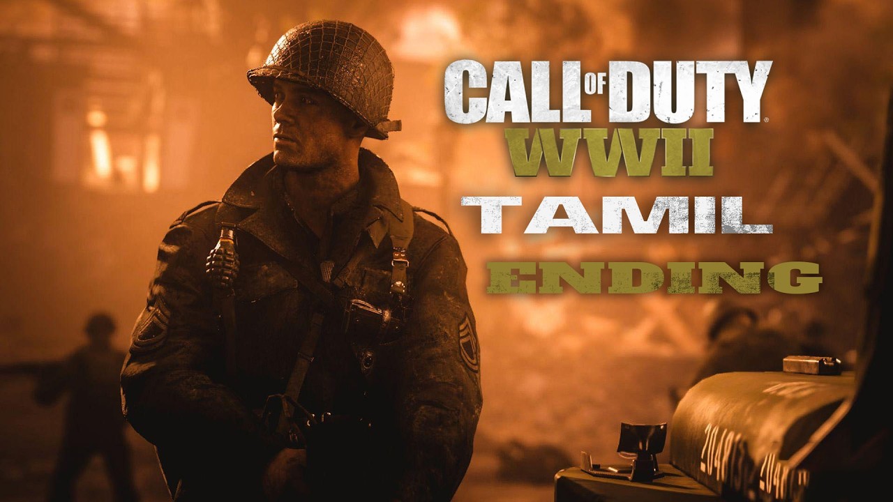 Call of Duty WWII  ENDING EPISODE   தமிழ் LIVE  Gameplay| PLAY PAUSE ONLY