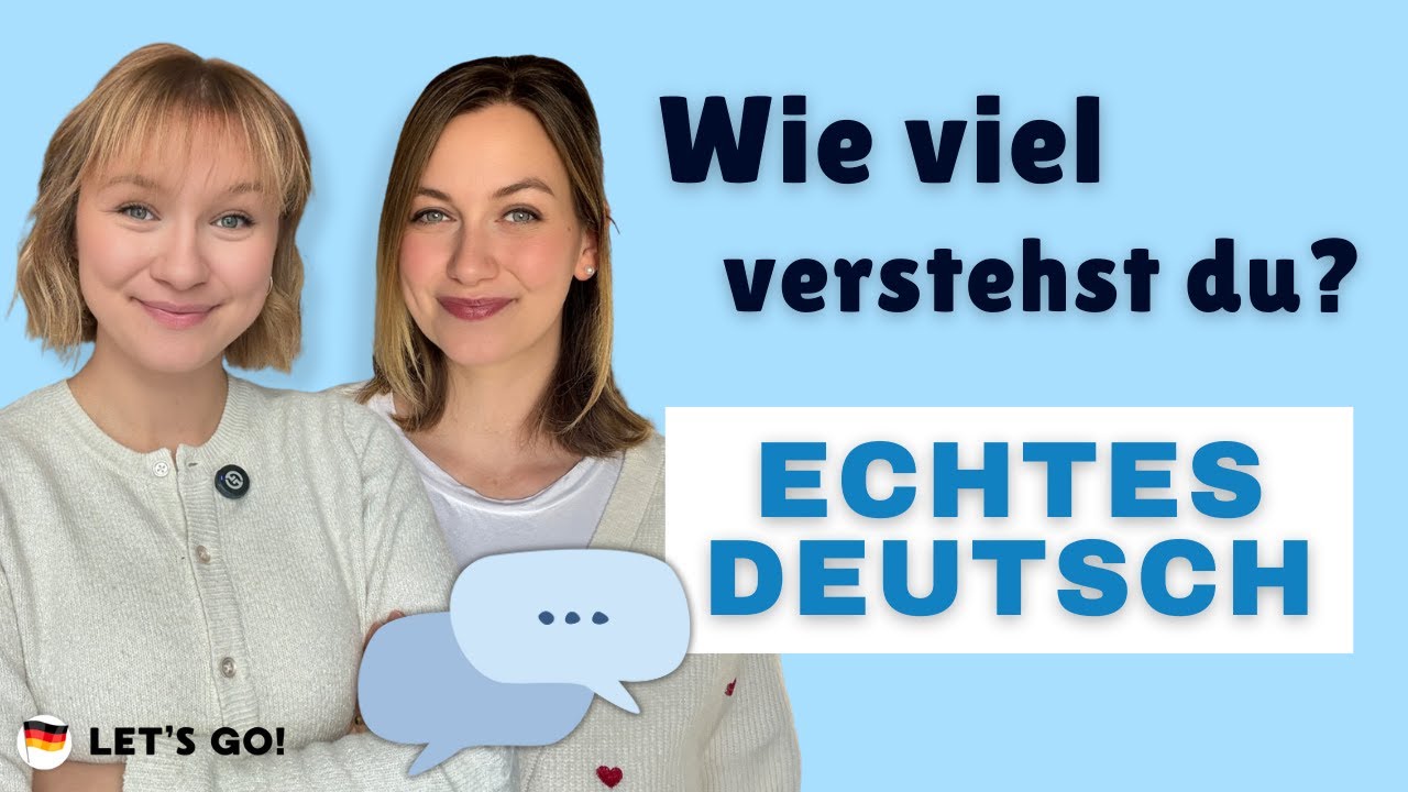 Teste dein HÖRVERSTEHEN | Wir sprechen über unsere SCHULZEIT (Echtes Deutsch)