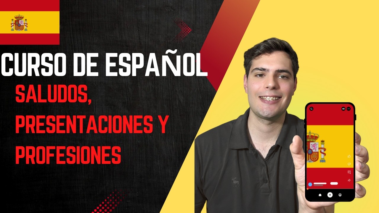 Curso A1 Español: Habla desde el primer día! Saludos, presentaciones, nacionalidades y profesiones