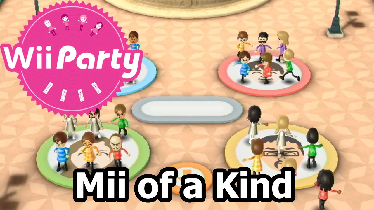 Wii Party - Party Mode - Mii of a Kind