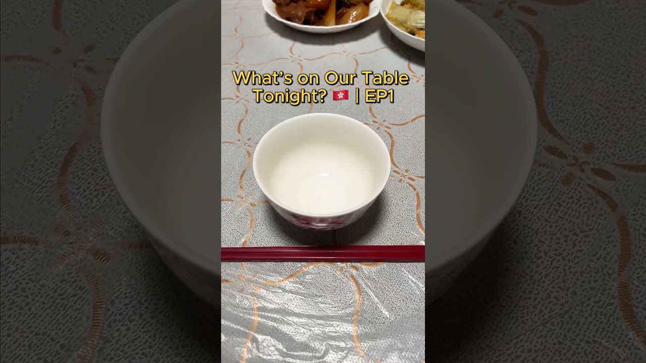 CHINESE FAMILY DINNER EP1🍚 