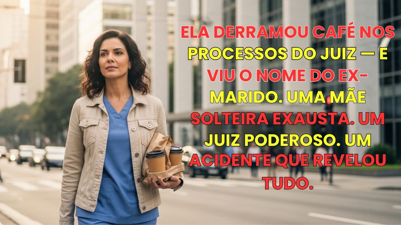 Enfermeira solteira derramou café nos documentos — o juiz viu o que havia dentro