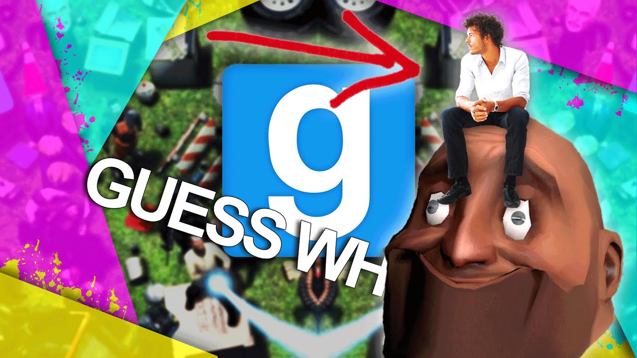 HIJ ZIT OP MIJN HOOFD! | GMOD Guess Who