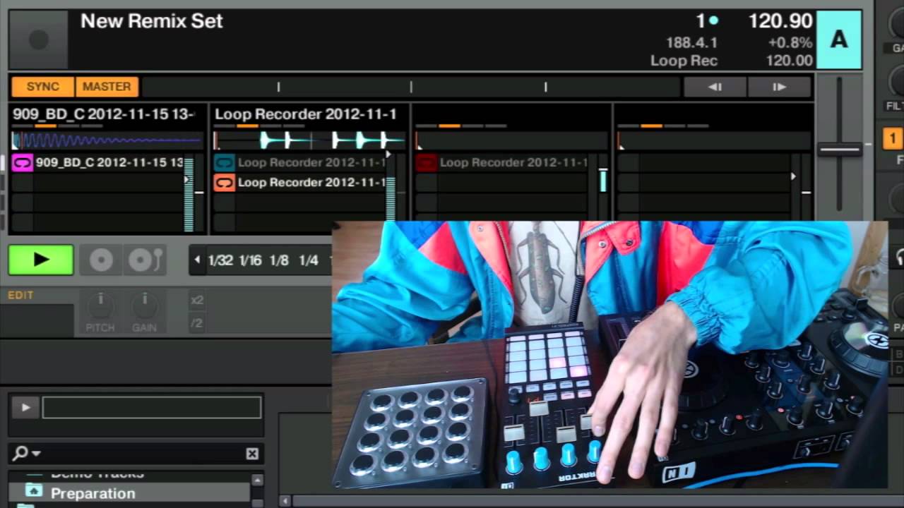 How To Make Remix Deck Sets Using Traktor's Loop Recorder
