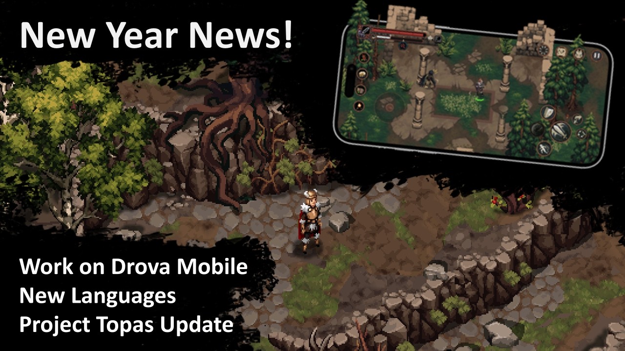 Happy New Year! Drova Mobile & Topas News [Eng Sub]
