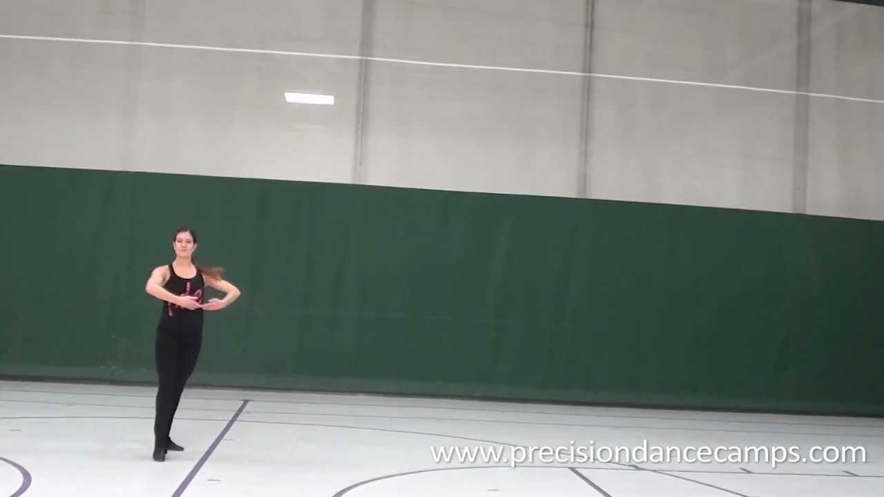 Fan Kick into Leap Combo - Precision Dance Camps
