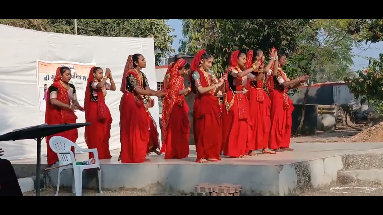 માધવ મારા મોહનજી રાસ, ગુંદરણ પ્રાથમિક શાળા 