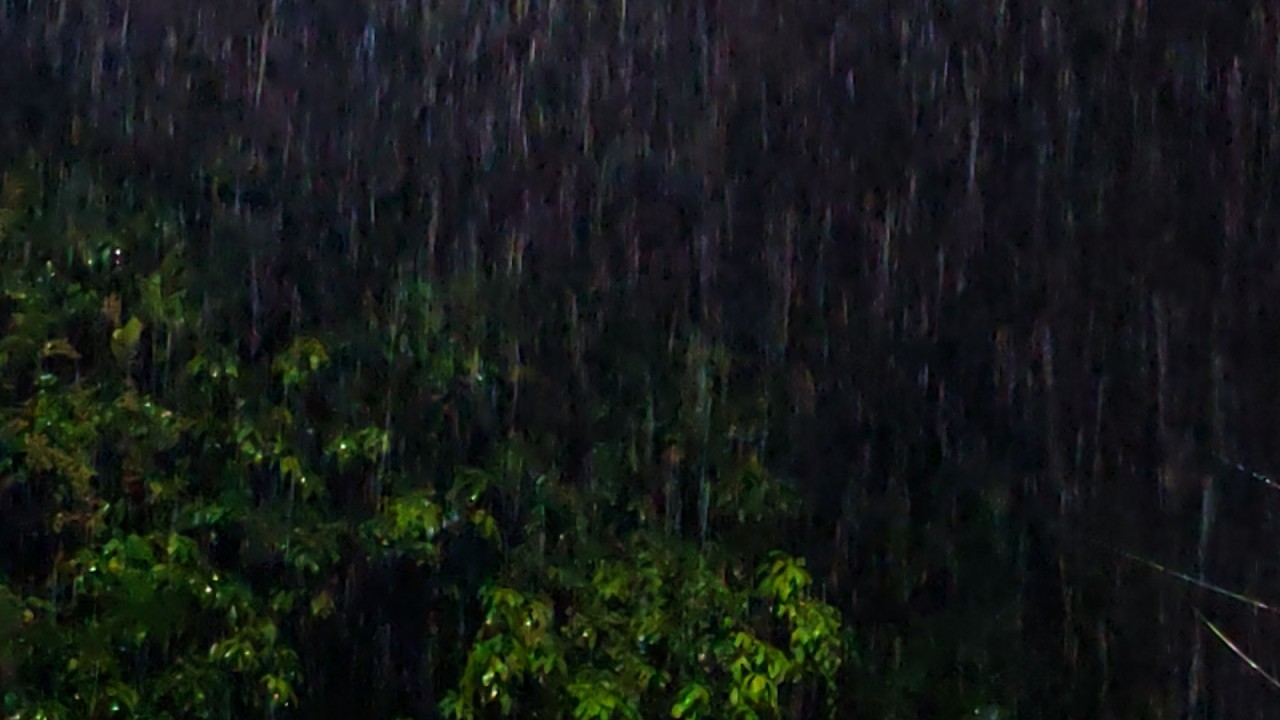 Heavy Rain at Night for Deep Sleep | Real Downpour on a Quiet Street #116