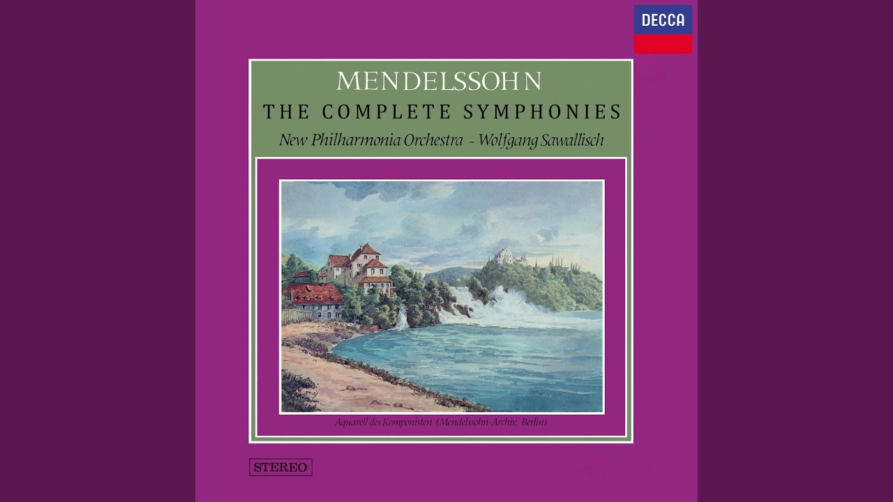 Mendelssohn: Symphony No. 1 in C Minor, Op. 11: III. Menuetto. Allegro molto