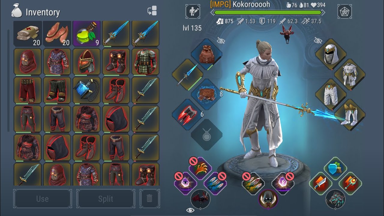 Frostborn pvp - Bandit 4 is very broken 🤯 Бандит 4 очень сломан 😵‍💫