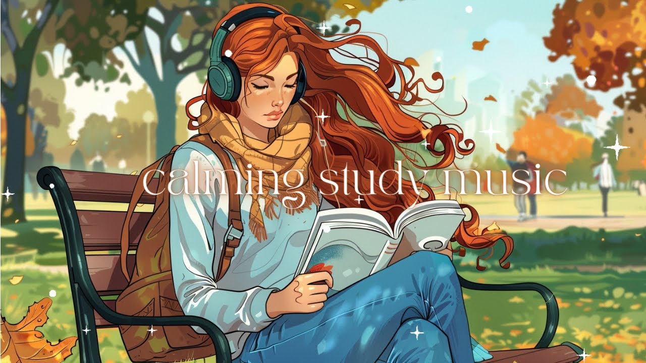 Reading at the Park | Calming Music | 1-Hour Study Session 📖