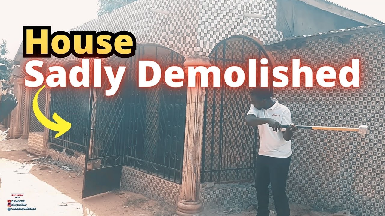 This is very sad as demolision destroyed our house in The Gambia