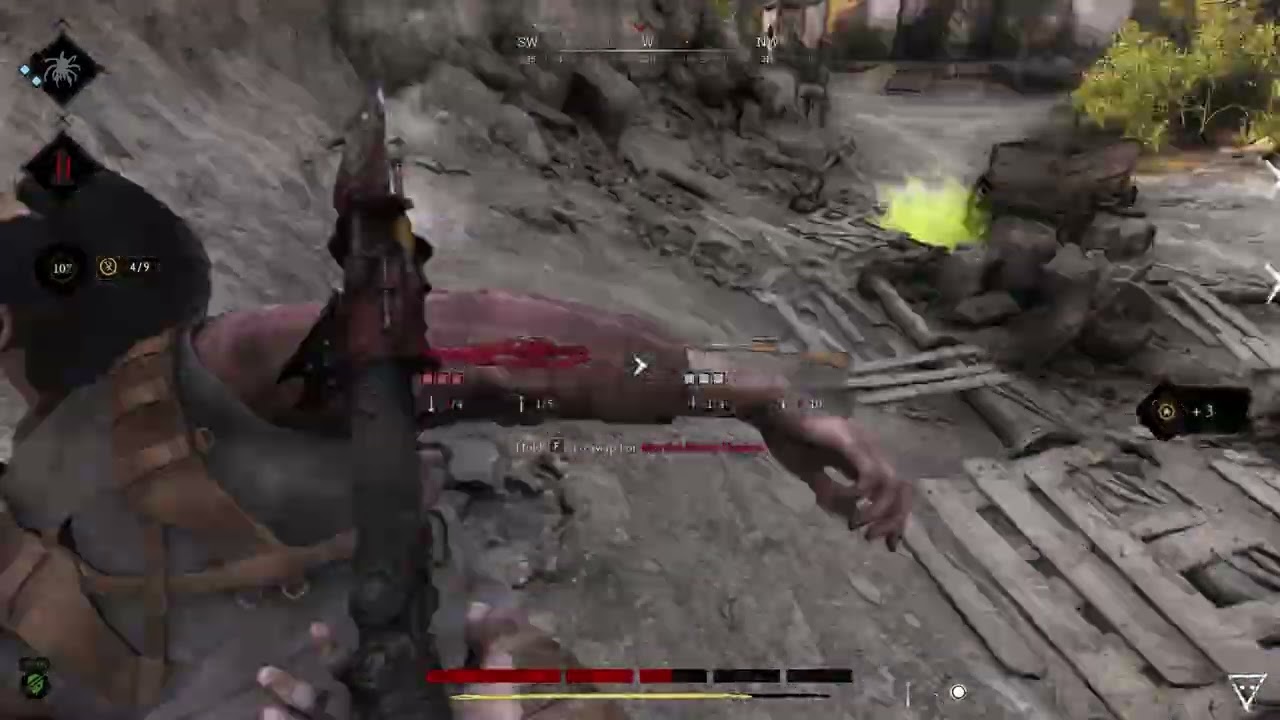 hunt showdown clip 225 sometimes sharp sometimes blunt