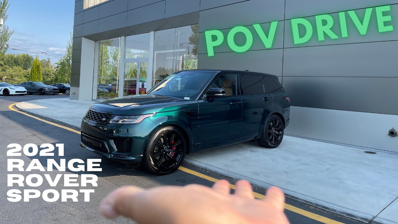 Relaxing drive in the 2021 Range Rover Sport V8! | POV