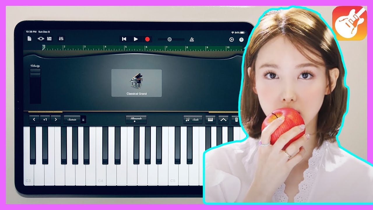 TWICE - 'MORE & MORE' Cover on iPad/iPhone (GarageBand/개러지밴드)