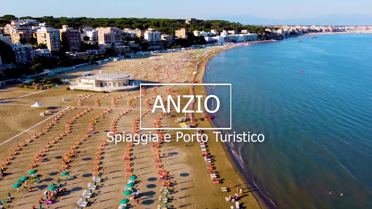 Anzio - Porto turistico, spiaggia - DJI Mavic Mini