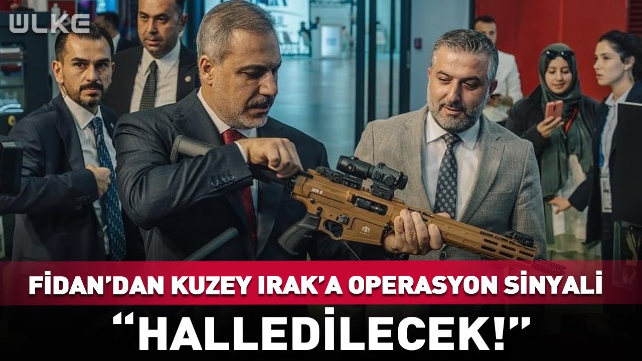 Bakan Fidan'dan Kuzey Irak'a Operasyon Sinyali! 