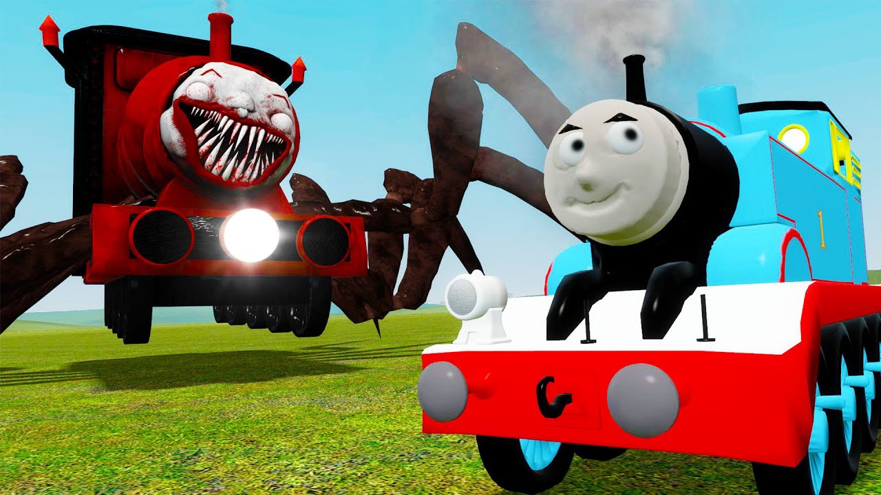 Thomas Meets Choo Choo Charles (Garry's Mod)