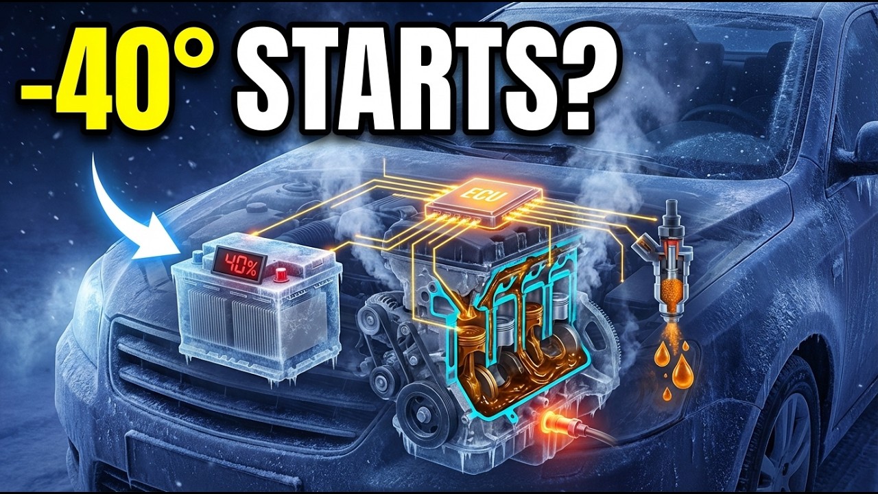 How Do Cars Start in  40°F Weather